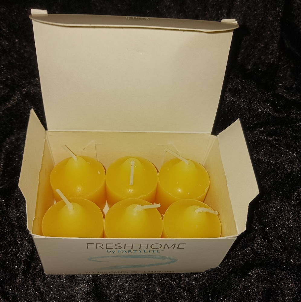 3/$15 BNIB Fresh Home by PartyLite Votives